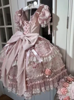 Accessoire de train rose Sweet Lolita
