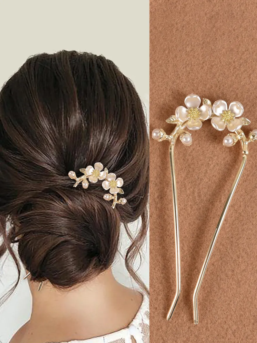 Accessoires de cheveux de mariée en métal pour mariage