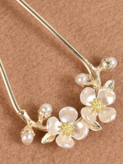 Accessoires de cheveux de mariée en métal pour mariage