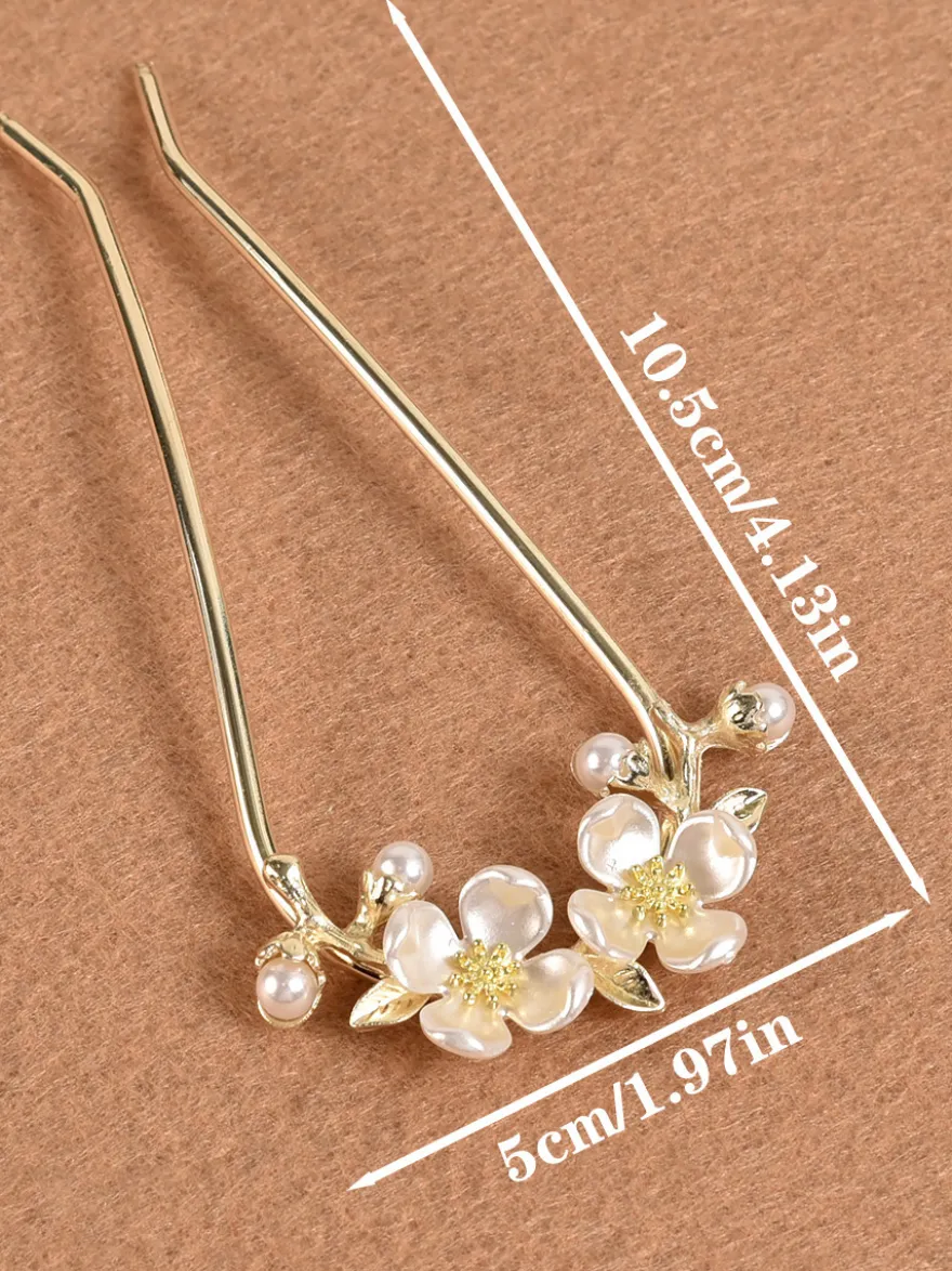 Accessoires de cheveux de mariée en métal pour mariage