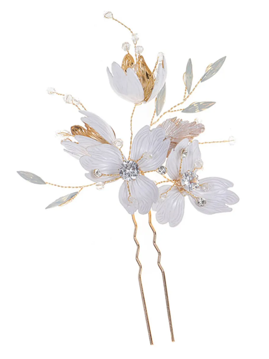Accessoires de cheveux de mariage pour la mariée