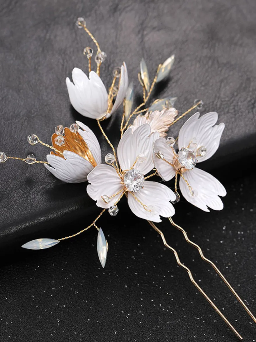 Accessoires de cheveux de mariage pour la mariée