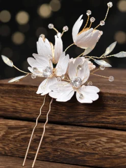 Accessoires de cheveux de mariage pour la mariée