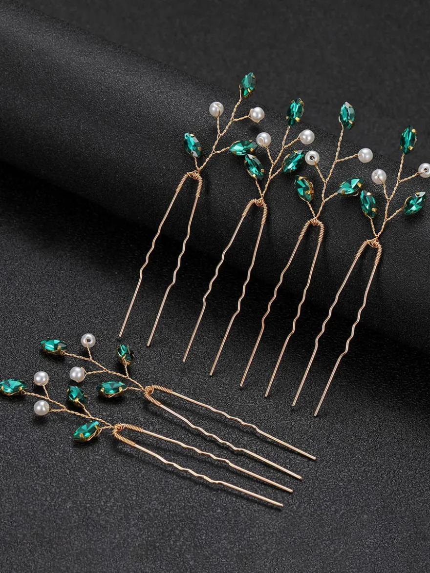 Accessoires de cheveux de mariée de mariage