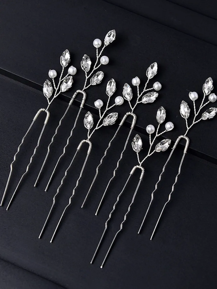 Accessoires de cheveux de mariée de mariage