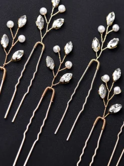 Accessoires de cheveux de mariée de mariage
