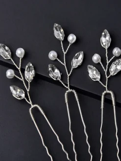 Accessoires de cheveux de mariée de mariage