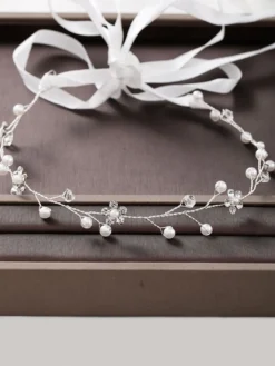 Accessoires de cheveux de mariée en métal