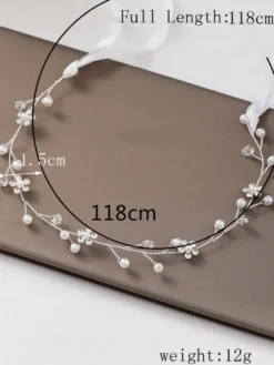 Accessoires de cheveux de mariée en métal