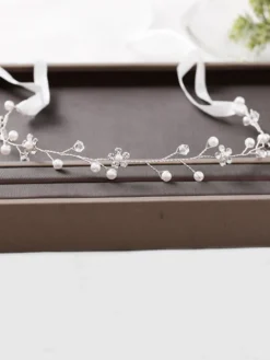 Accessoires de cheveux de mariée en métal
