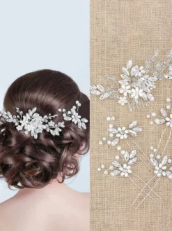 Accessoires de cheveux de mariée de mariage