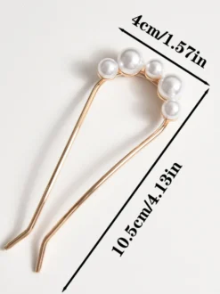 Accessoires de cheveux de mariée en métal pour mariage