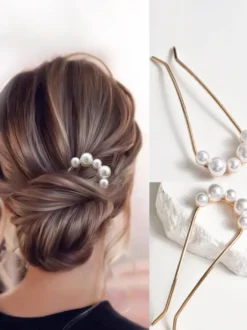 Accessoires de cheveux de mariée en métal pour mariage