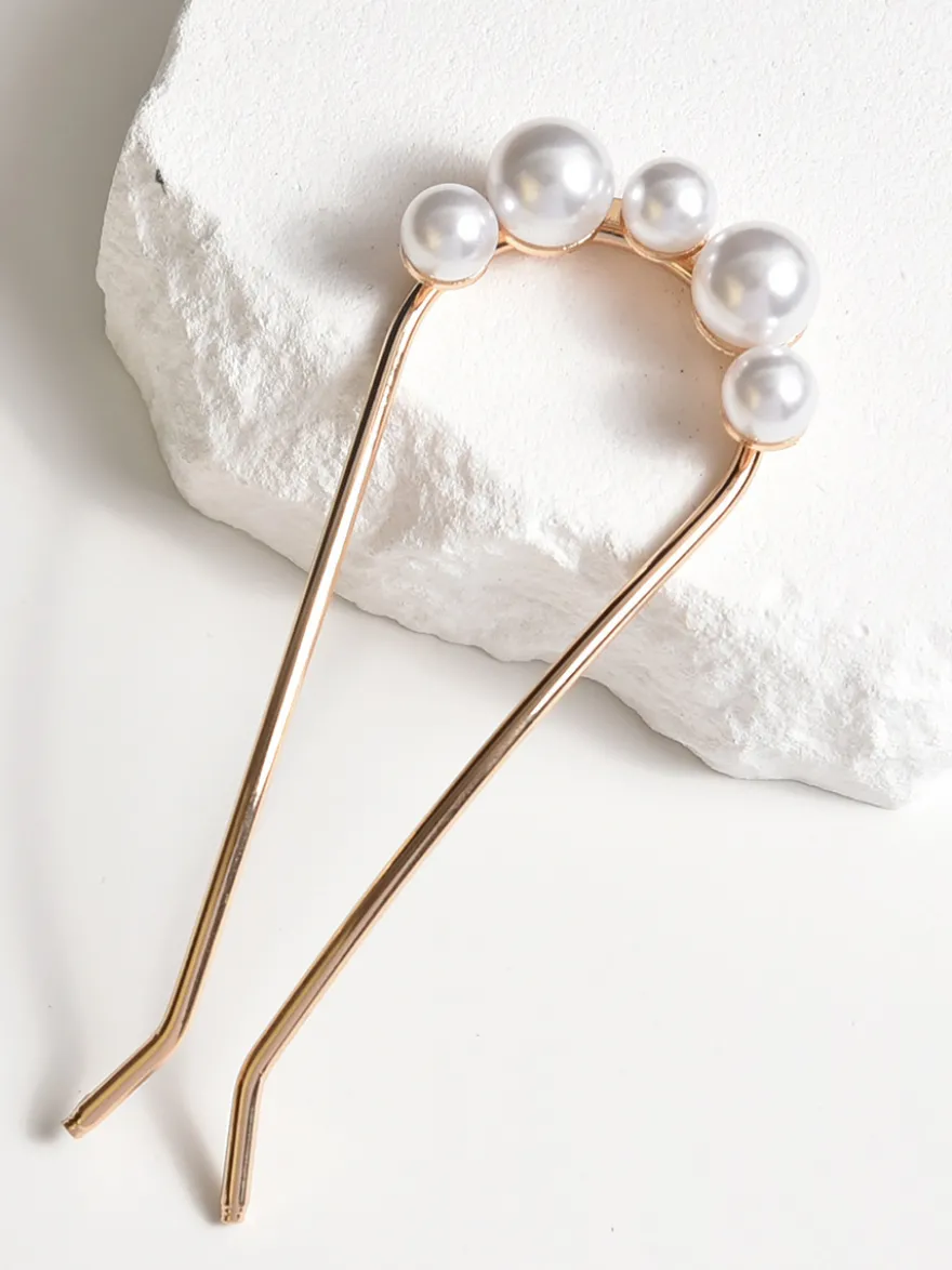 Accessoires de cheveux de mariée en métal pour mariage