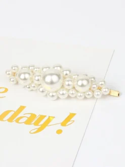 Accessoires de cheveux de perle en épingle à cheveux de mariage pour la mariée