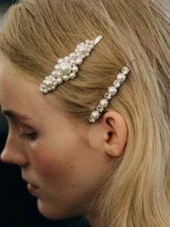Accessoires de cheveux de perle en épingle à cheveux de mariage pour la mariée