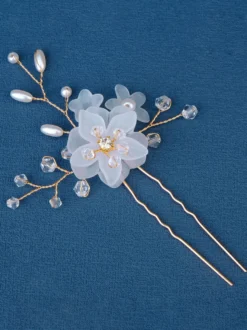 Accessoires de cheveux en métal de peigne de mariage