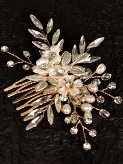 Accessoires de coiffure de mariée en métal