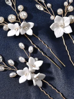 Accessoires de coiffure de mariage pour la mariée
