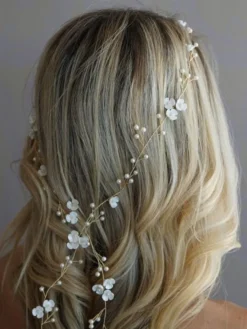 Accessoires de coiffure de mariage en métal