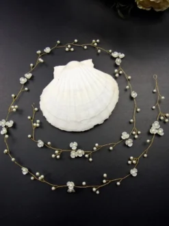 Accessoires de coiffure de mariage en métal