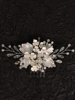 Accessoires de coiffure en métal pour la mariée