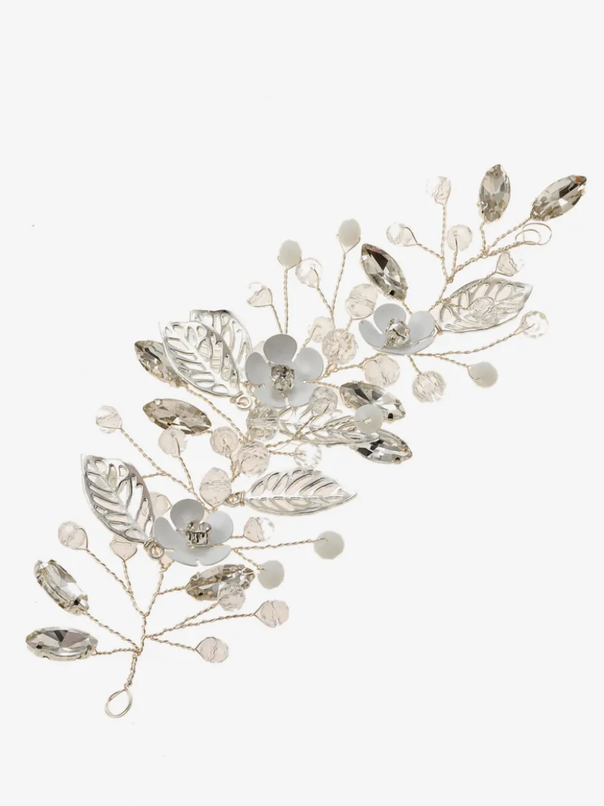 Accessoires de coiffure en métal pour la mariée