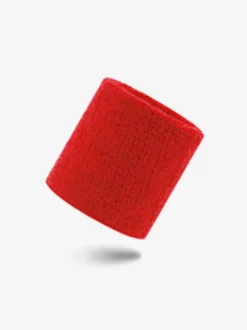 Accessoires de sport pour hommes Rouge bandeau poignet