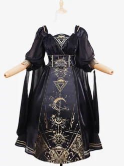 Accessoires Lolita Or Noir Accessoire Divers