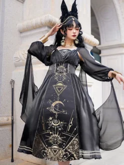 Accessoires Lolita Or Noir Accessoire Divers