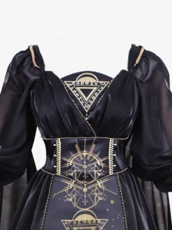 Accessoires Lolita Or Noir Accessoire Divers