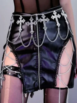Accessoires Lolita Steampunk Chaînes Argentées Accessoire En Métal Divers