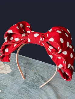 Accessoires Sweet Lolita Infanta Noeuds Rouges Polyester Divers