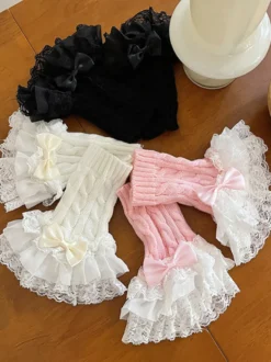 Accessoires Sweet Lolita Volants blancs Accessoire Divers