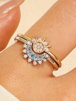Bagues Métal Adulte Quotidien Décontracté Bijoux