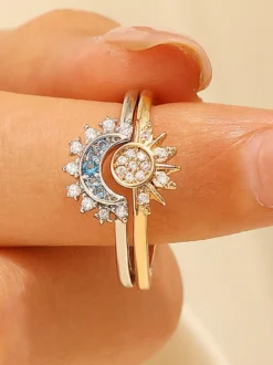Bagues Métal Adulte Quotidien Décontracté Bijoux
