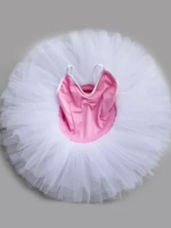 Ballet rose robe Tutu ballerine robe sangles de danse Ballet Costume Déguisements Halloween