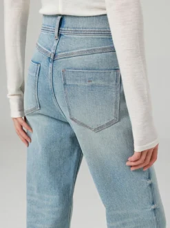 Bas de jeans modernes pour femmes jeans décontractés taille haute en denim style streetwear