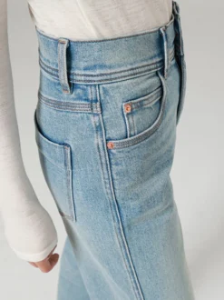Bas de jeans modernes pour femmes jeans décontractés taille haute en denim style streetwear
