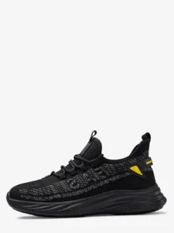 Baskets en maille pour hommes chaussures de jogging légères et haut de gamme chaussures de randonnée antidérapantes à semelle épaisse