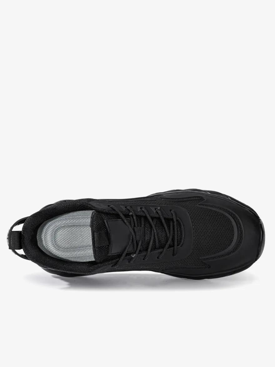 Baskets en maille pour hommes chaussures de course basses légères antidérapantes semelle épaisse