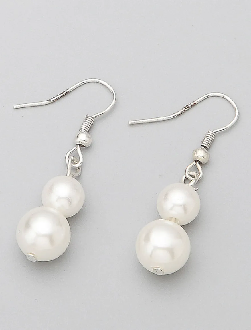 Bijoux de mariage ivoires métallique