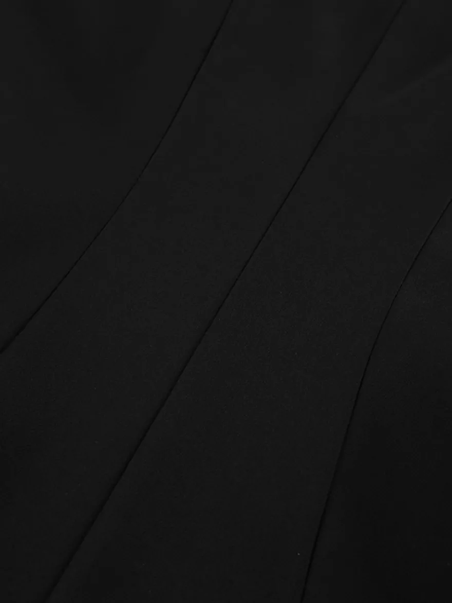Blazer péplum vintage pour femme - Veste cintrée à manches bouffantes et col montant - Vêtement d'extérieur chic pour les fêtes de printemps 2026