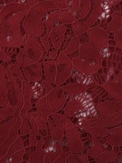 Body en dentelle transparente pour femme - Haut de justaucorps sexy à manches longues et coupe ajustée - Soirée printanière 2026