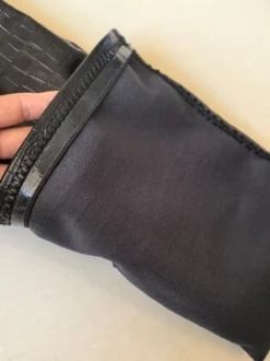 Bottes au-dessus du genou Bottes noires au-dessus du genou pour femmes en cuir PU à talon aiguille