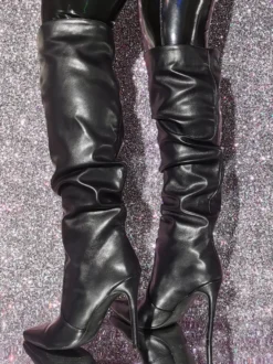Bottes chics à talons aiguilles pour femmes