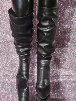 Bottes chics à talons aiguilles pour femmes