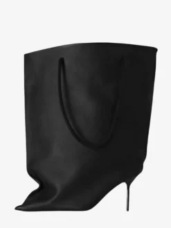 Bottes à talons hauts et bout pointu pour femme