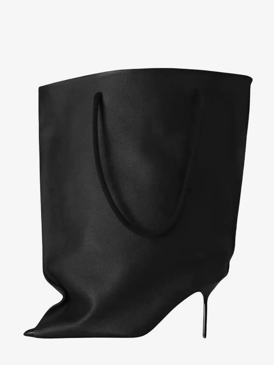 Bottes à talons hauts et bout pointu pour femme