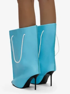 Bottes à talons hauts et bout pointu pour femme